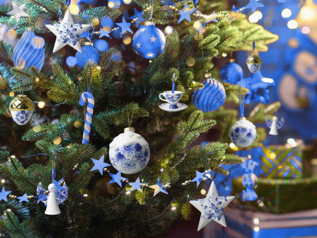 interval mooi Specialiteit Een Delfts blauwe kerst! » Heinen Delfts Blauw