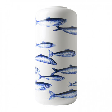 Cilindervaas Vissen van Heinen Delfts Blauw